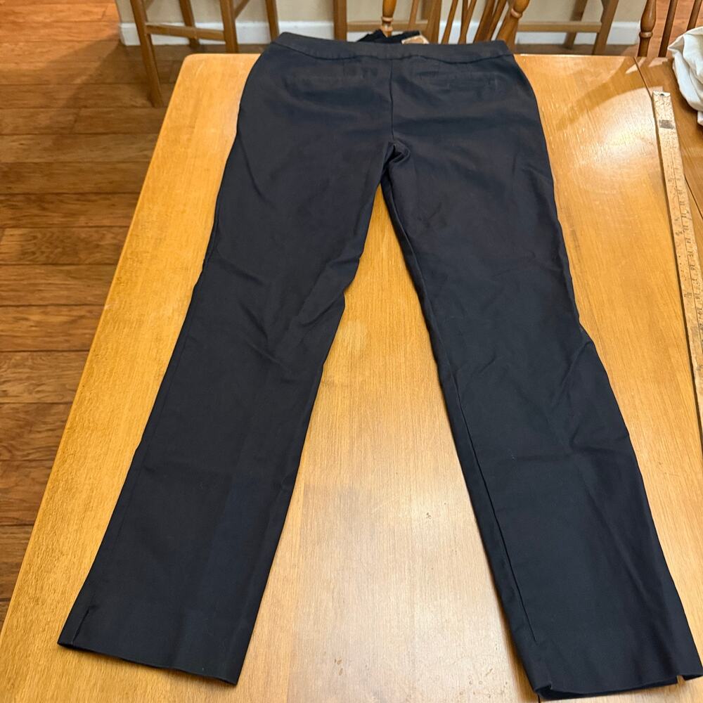 Vintage Moda International "The London Jean" pants Black 10 USA Chino Style
